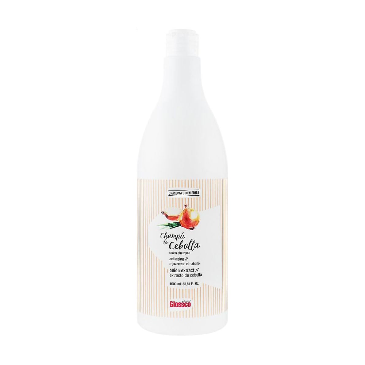 Шампунь для волосся Glossco Professional Grandma's Remedies Onion Shampoo з цибулею, 1 л